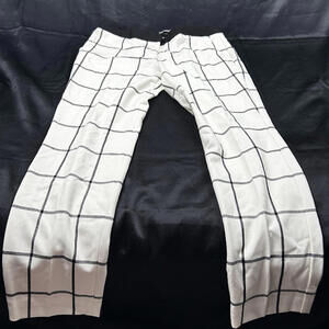 Express Women’s Pants 5R Black White Squared NWT